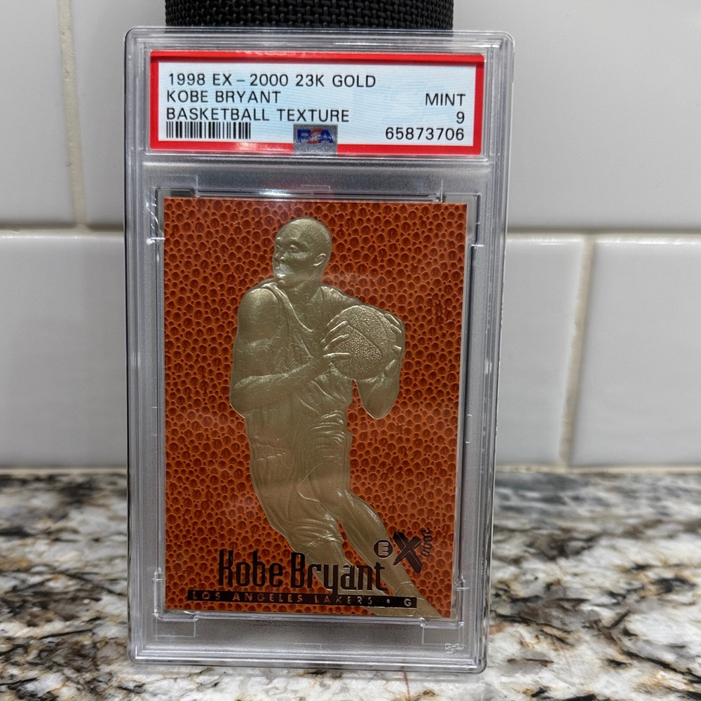 Kobe Bryant 1998 EX-2000 23k Gold PSA 9